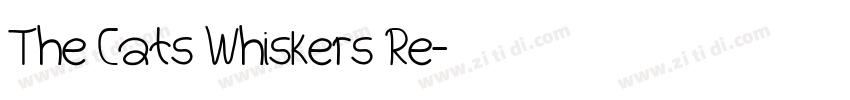 The Cats Whiskers Re字体转换